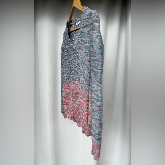 Madewell Spectrum Knit V Neck Sweater - Picture 8 of 11